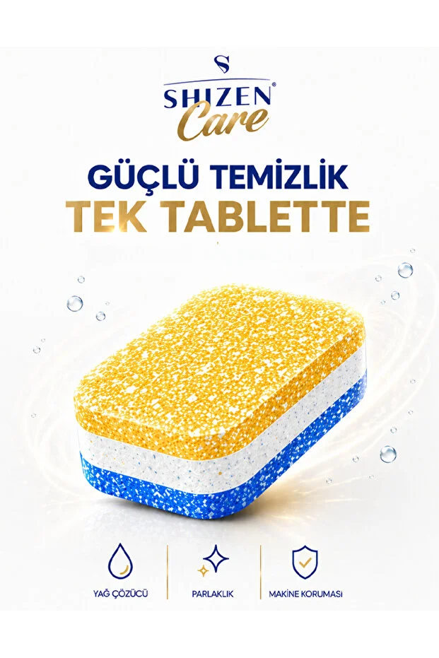 Care CleanX 40’Lı Bulaşık Makinesi Tableti (40Tablet) Hepsi Bir Arada Güçlü Temizlik