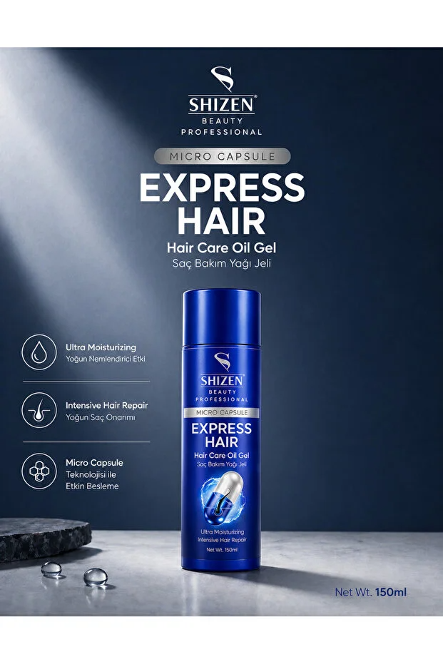 Shizen Kozmetik Shizen Express Hair Saç Bakım Yağı Jeli