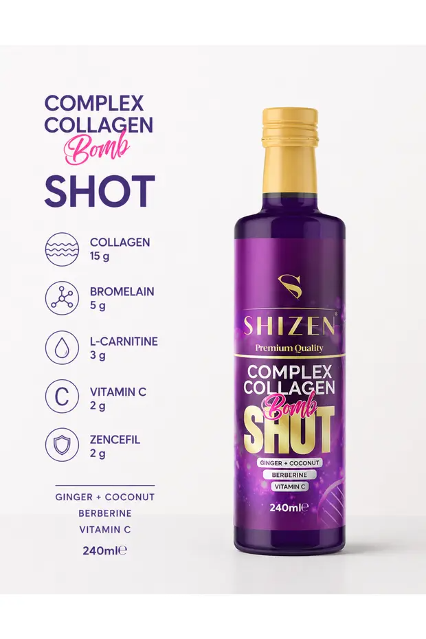 Shizen Kozmetik Complex Collagen Bomb Shot