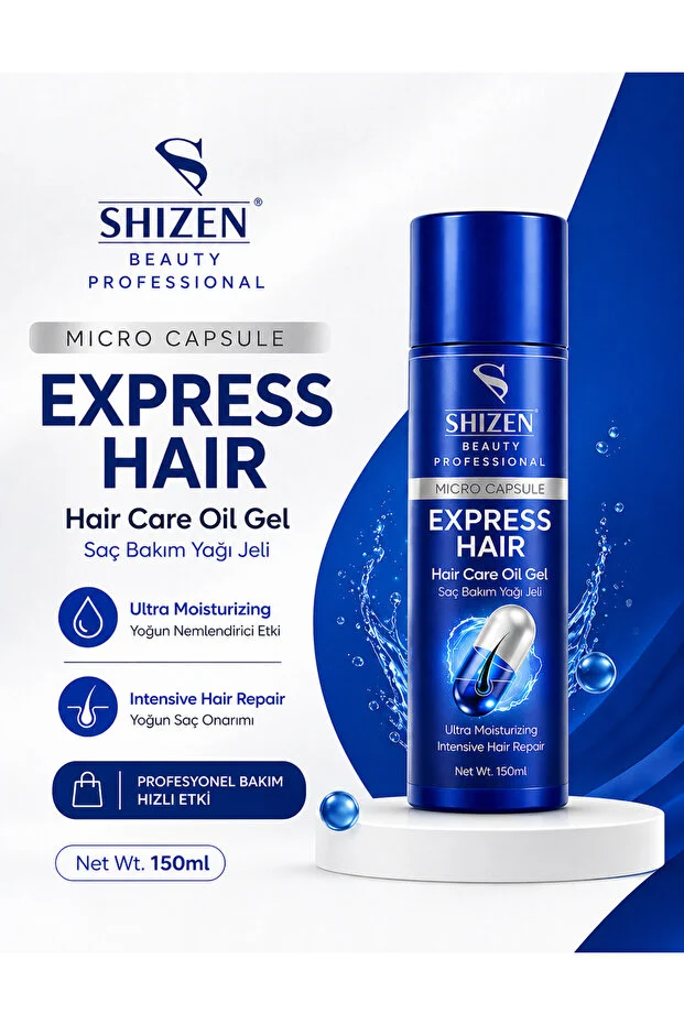 Shizen Kozmetik Shizen Express Hair Saç Bakım Yağı Jeli