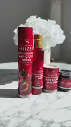 Shizen Nar Çiçeği Sirkesi 330 ml Doğal Fermente Hibiskus Pancar İçerikli Bitkisel Sirke